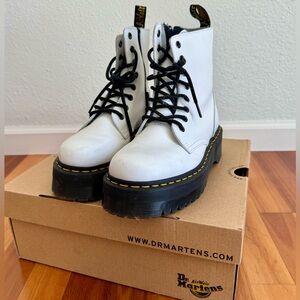 Dr. Martens, Jadon 8-Eye Leather Platform Boot, Unisex